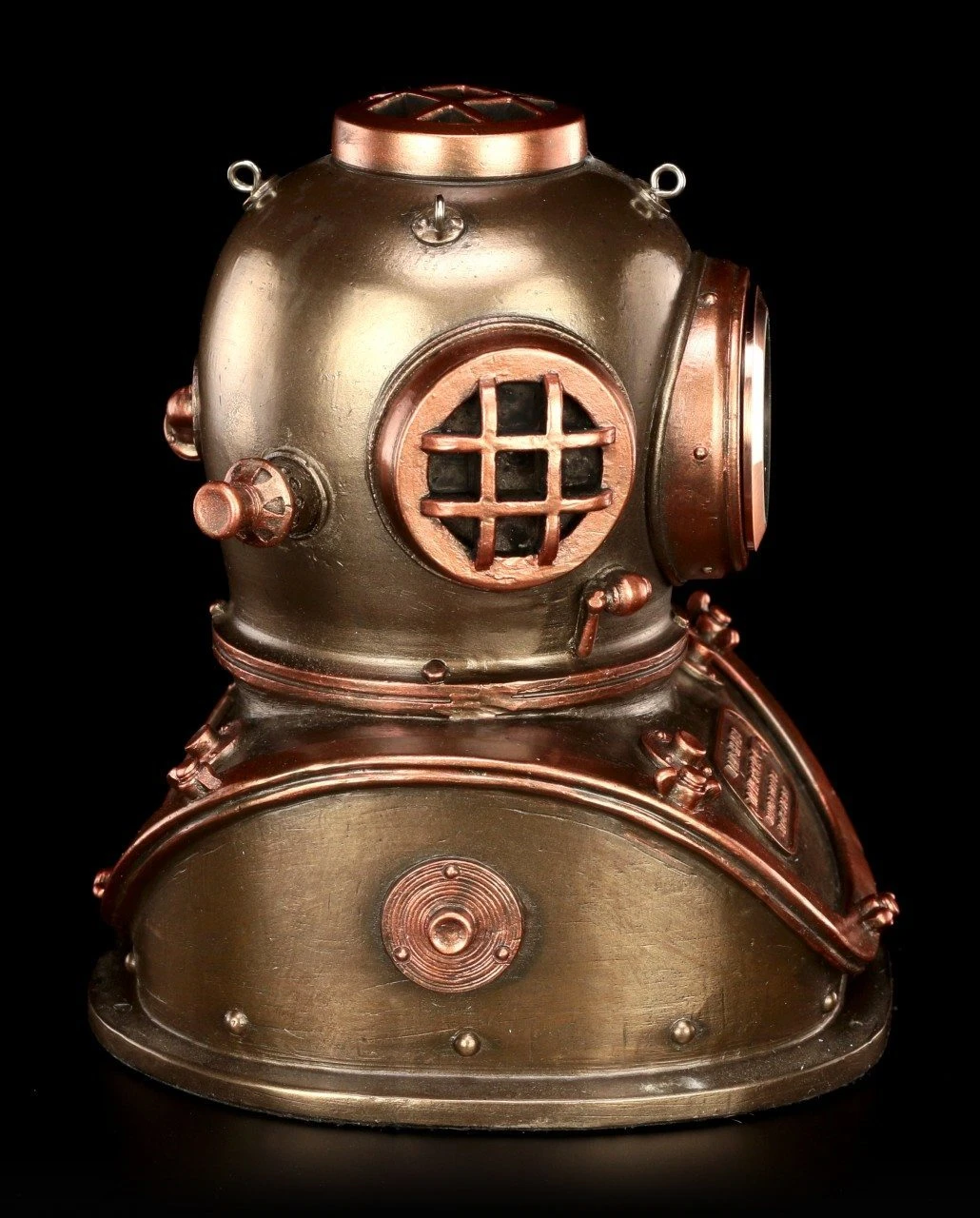 Tischuhr - Steampunk Taucherhelm Tischuhr - Steampunk Taucherhelm -Veronese Tischuhr Steampunk Taucherhelm