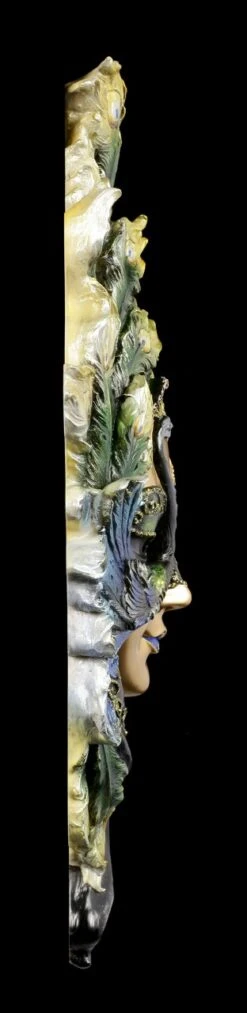 Venezianische Maske - Peacock Garden - Bunt -Veronese Venezianische Maske Peacock Garden Bronziert 2 1280x1280