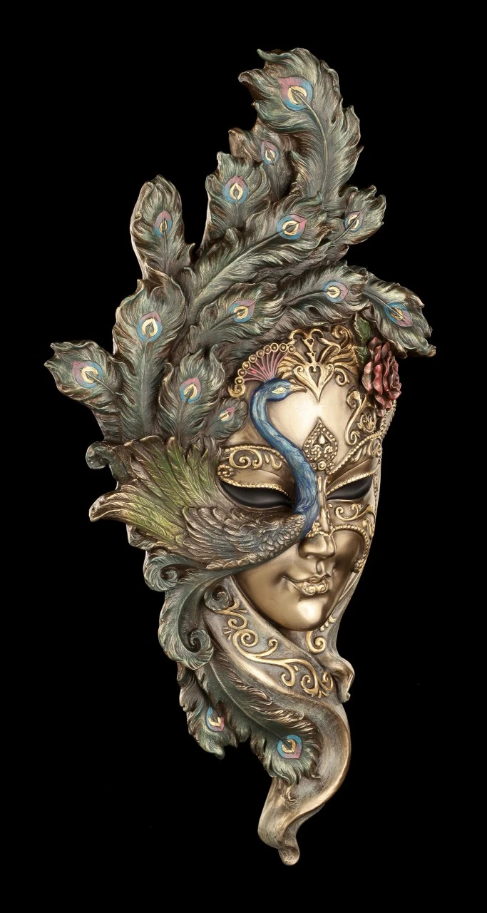 Venezianische Maske - Peacock Garden Venezianische Maske - Peacock Garden -Veronese Venezianische Maske Peacock Garden Veronese