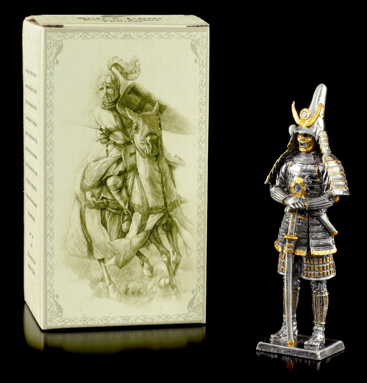 Japanischer Samurai - Zinn Figur Kato Kiyomasa Japanischer Samurai - Zinn Figur Kato Kiyomasa -Veronese Veronese Japanischer Samurai Jutaro Zinn Figur