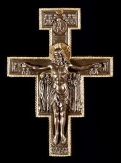Wandrelief Ikone Jesus - Kreuz Von San Damiano