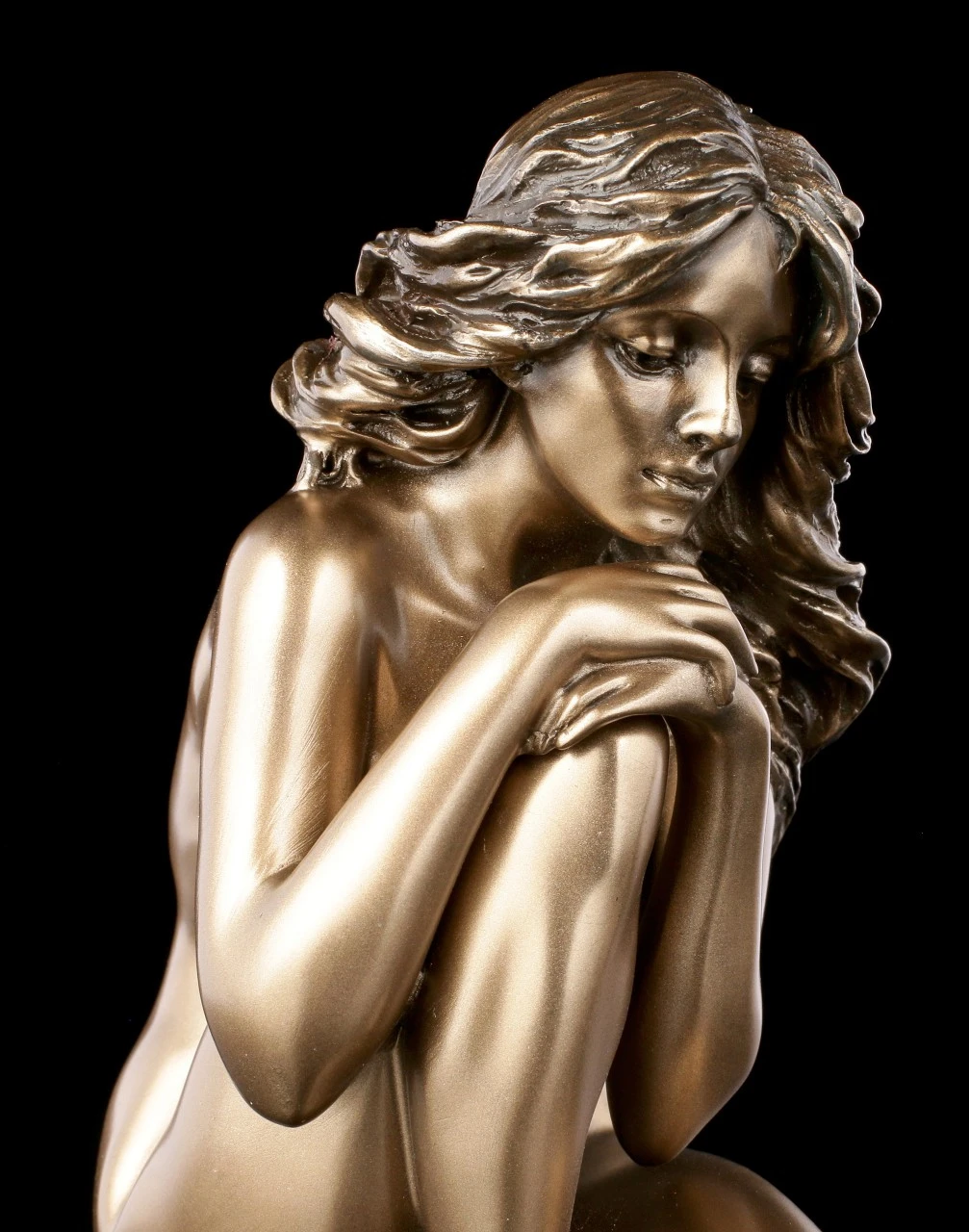 Weibliche Akt Figur - Hockend mit Blick zum Boden Weibliche Akt Figur - Hockend Mit Blick Zum Boden -Veronese Weibliche Akt Figur Hockend Mit Blick Zum Boden