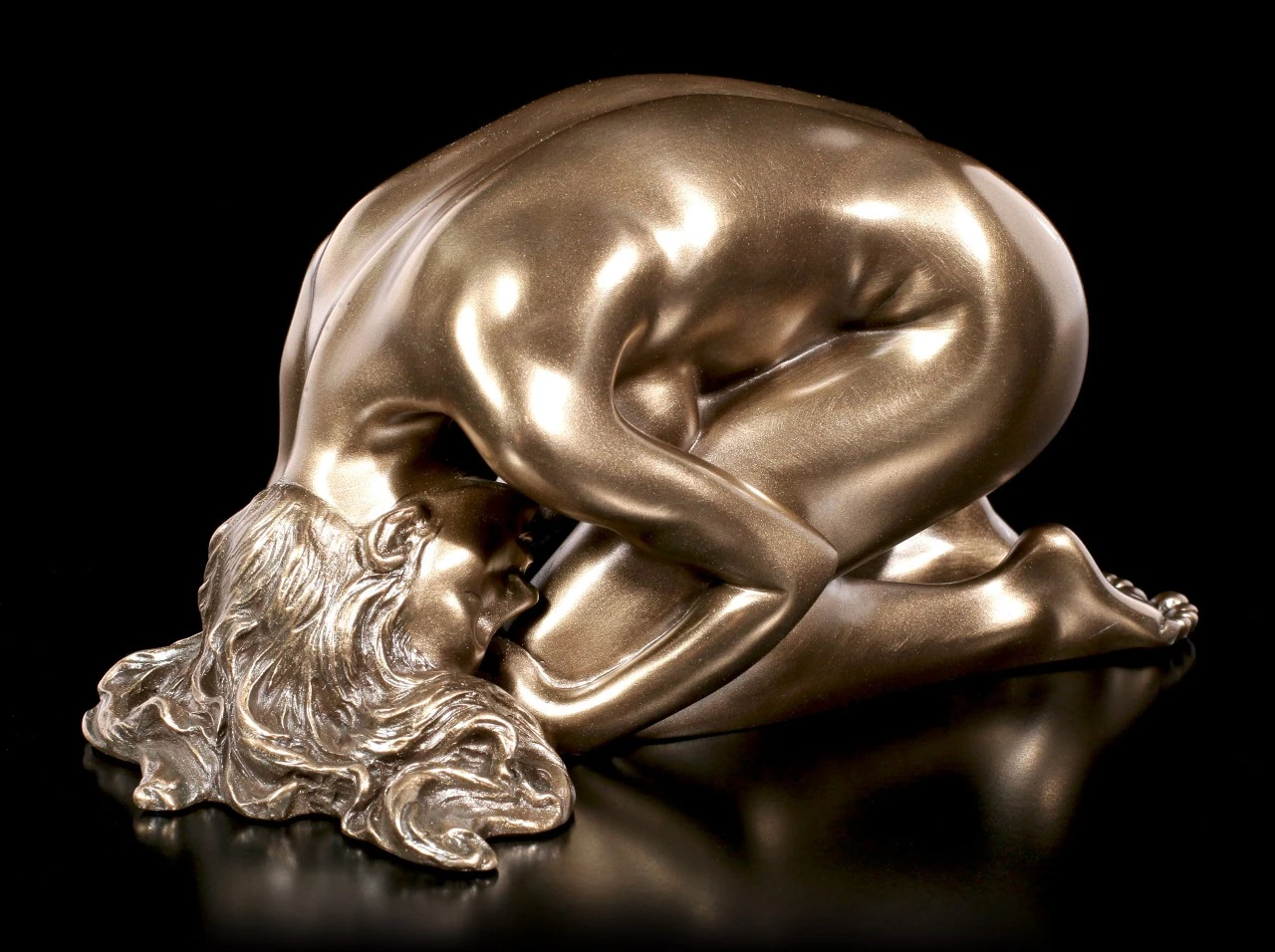 Weibliche Akt Figur - Kniend am Boden Weibliche Akt Figur - Kniend Am Boden -Veronese Weibliche Akt Figur Kniend Am Boden