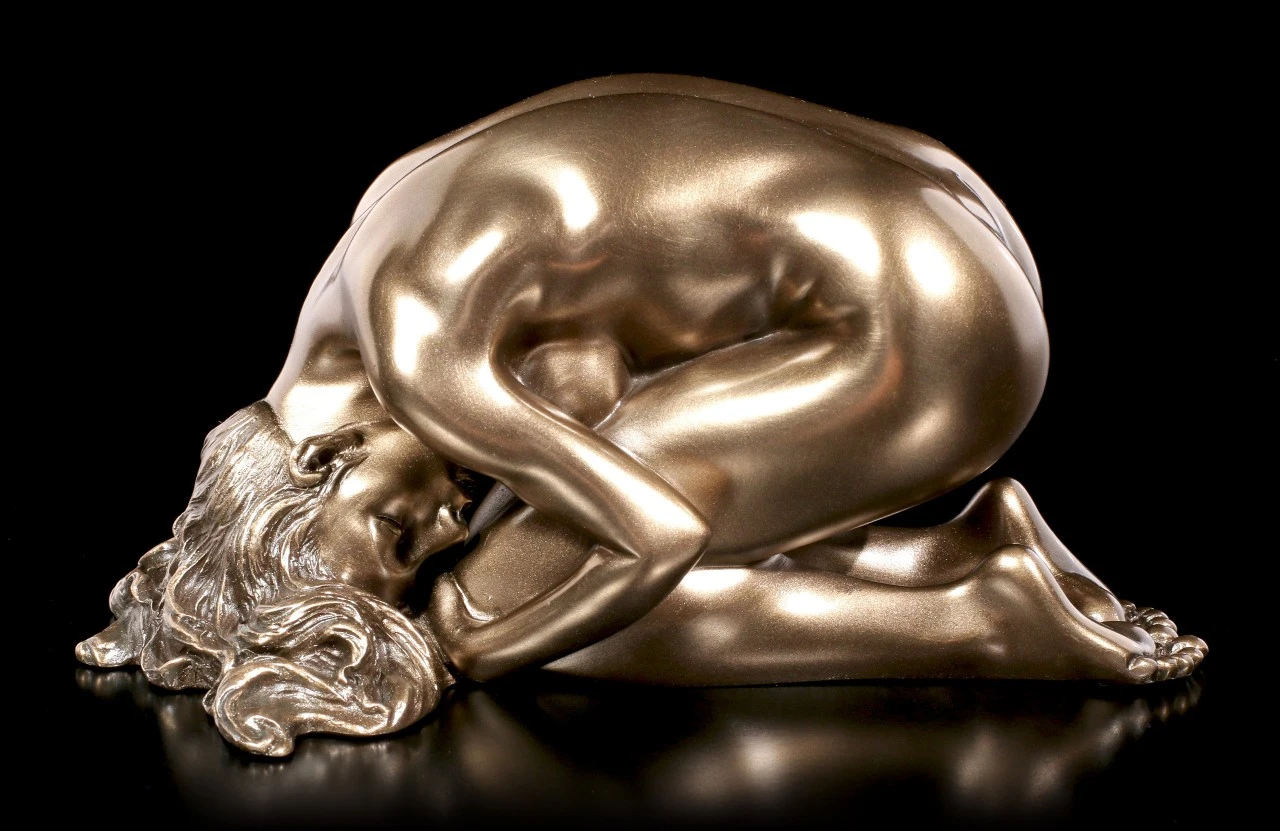 Weibliche Akt Figur - Kniend am Boden Weibliche Akt Figur - Kniend Am Boden -Veronese Weibliche Akt Figur Kniend Am Boden