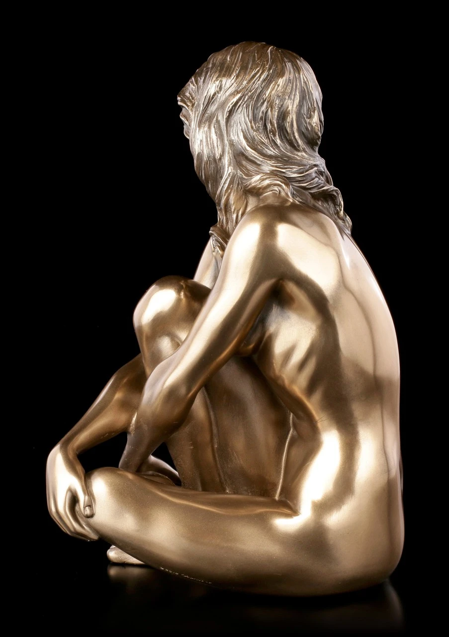 Weibliche Akt Figur - Sitzend mit Blick zum Boden Weibliche Akt Figur - Sitzend Mit Blick Zum Boden -Veronese Weibliche Akt Figur Sitzend Mit Blick Zum Boden