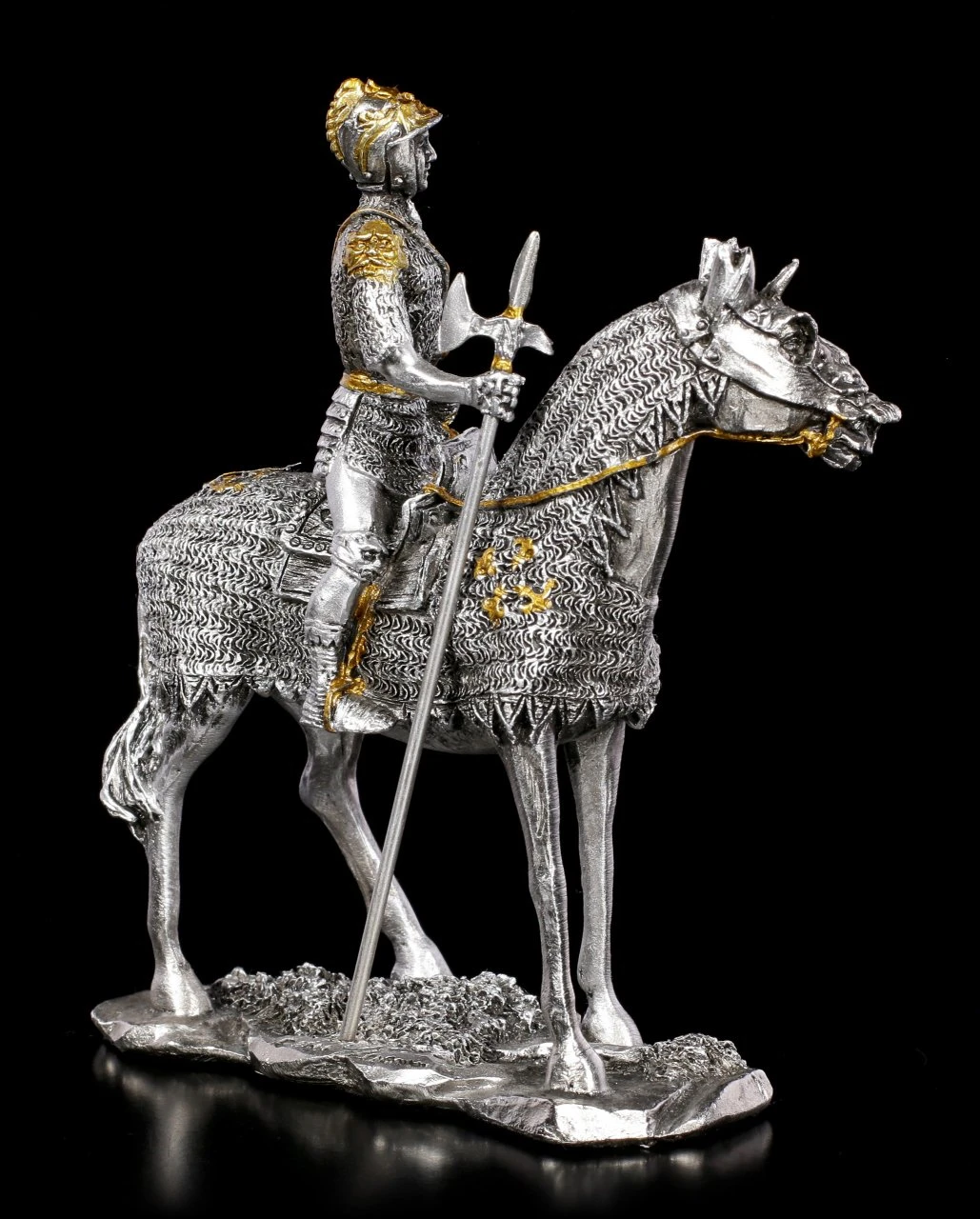 Zinn Ritter Figur auf Pferd mit Hellebarde Zinn Ritter Figur Auf Pferd Mit Hellebarde -Veronese Zinn Ritter Figur Auf Pferd Mit Hellebarde