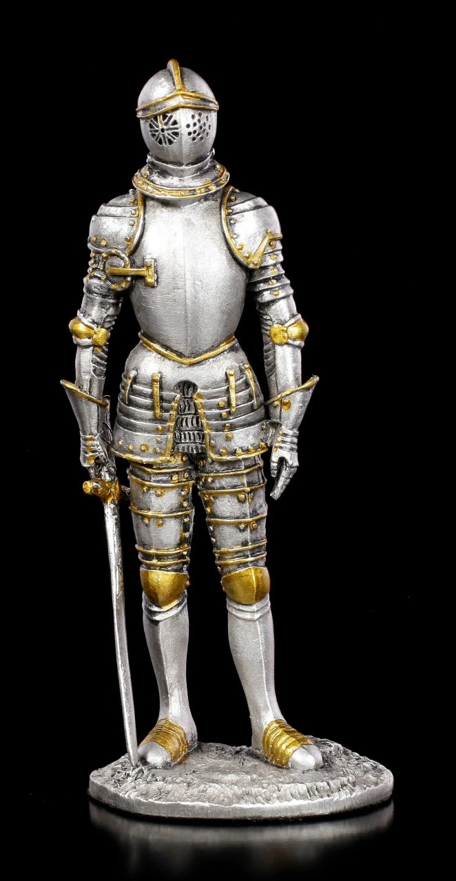 Zinn Ritter Figur mit Schwert VII Zinn Ritter Figur Mit Schwert VII -Veronese Zinn Ritter Figur Mit Schwert VII