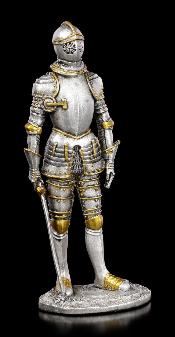 Zinn Ritter Figur mit Schwert VII Zinn Ritter Figur Mit Schwert VII -Veronese Zinn Ritter Figur Mit Schwert VII