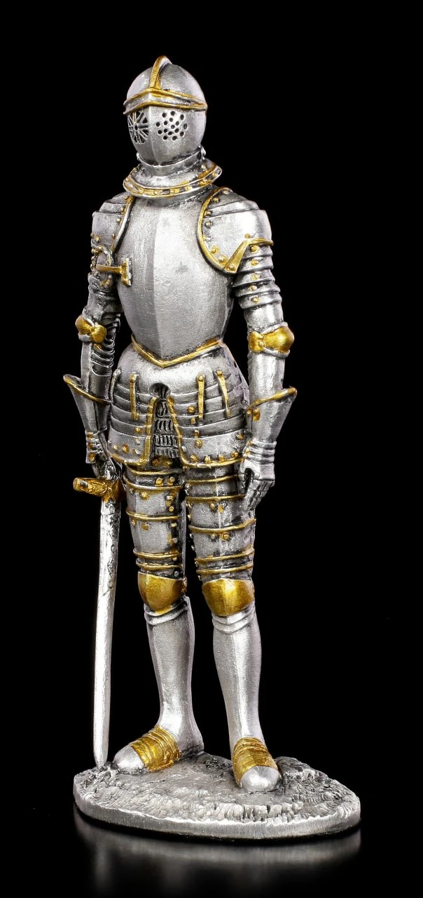 Zinn Ritter Figur mit Schwert VII Zinn Ritter Figur Mit Schwert VII -Veronese Zinn Ritter Figur Mit Schwert